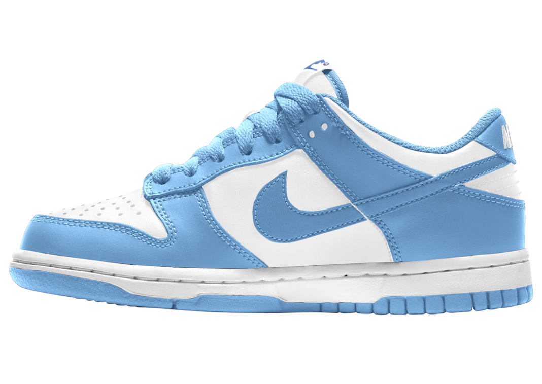 university blue dunk low gs