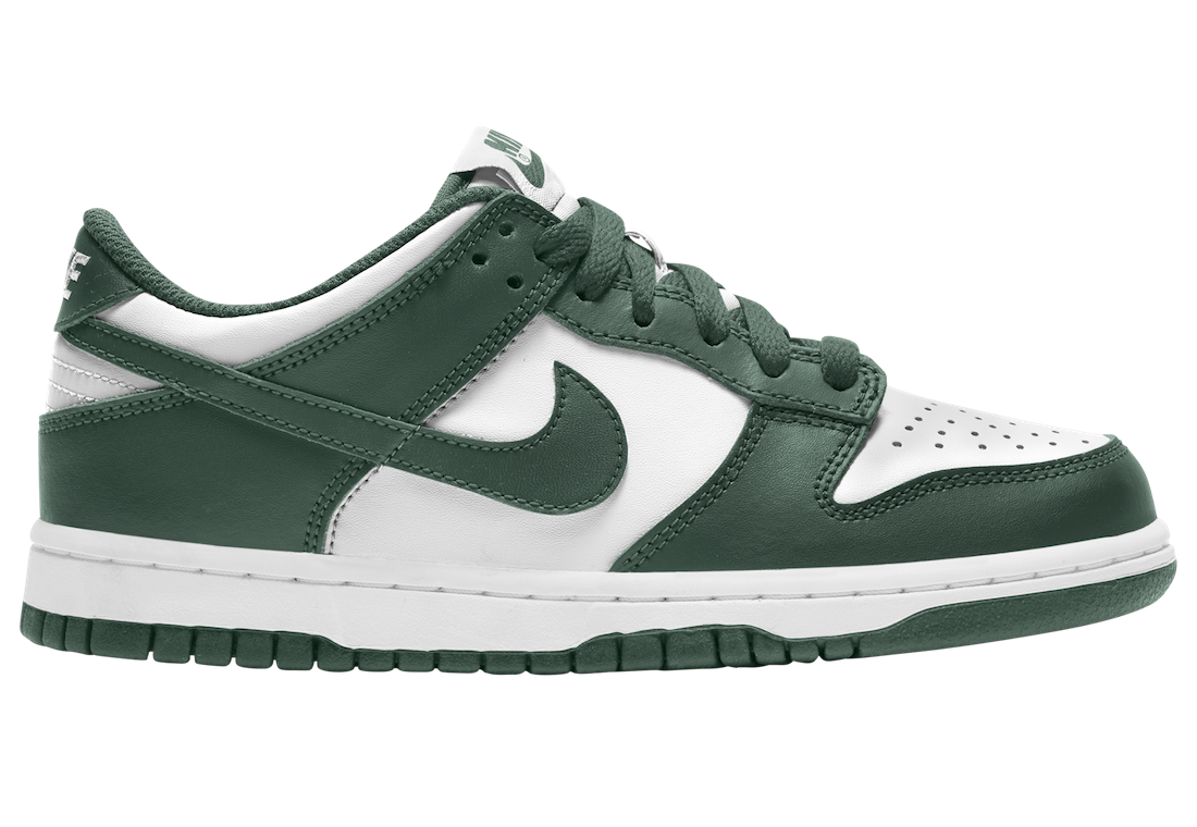 Nike Dunk Low White Green CW1590-102 Release Date
