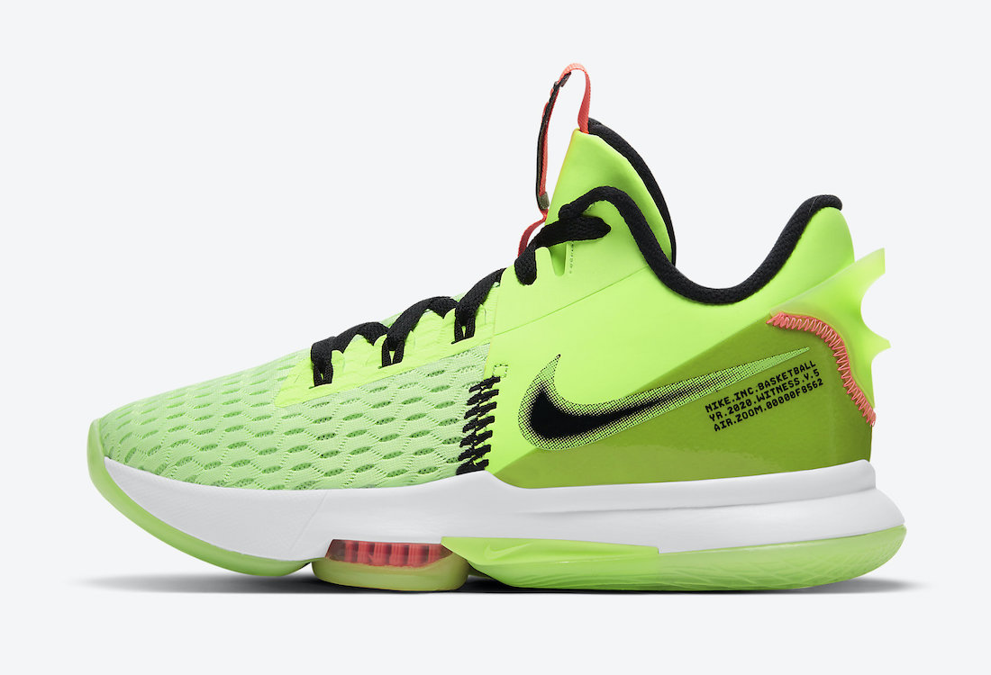 Nike LeBron Witness 5 Grinch CQ9381-300 Release Date
