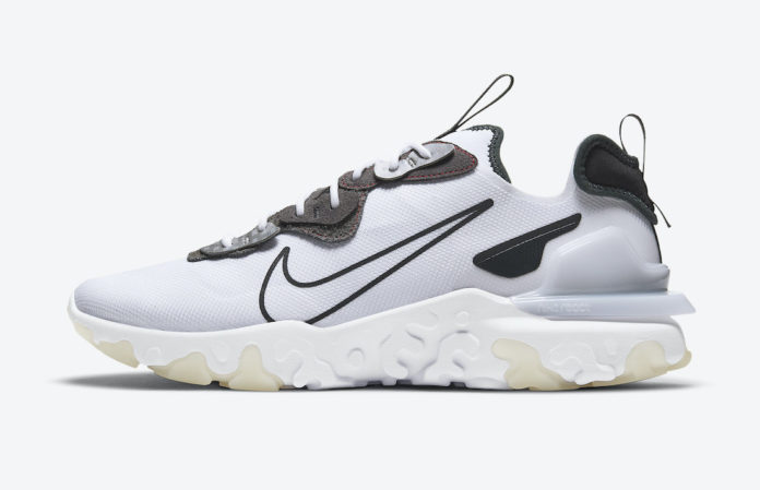 nike all white react