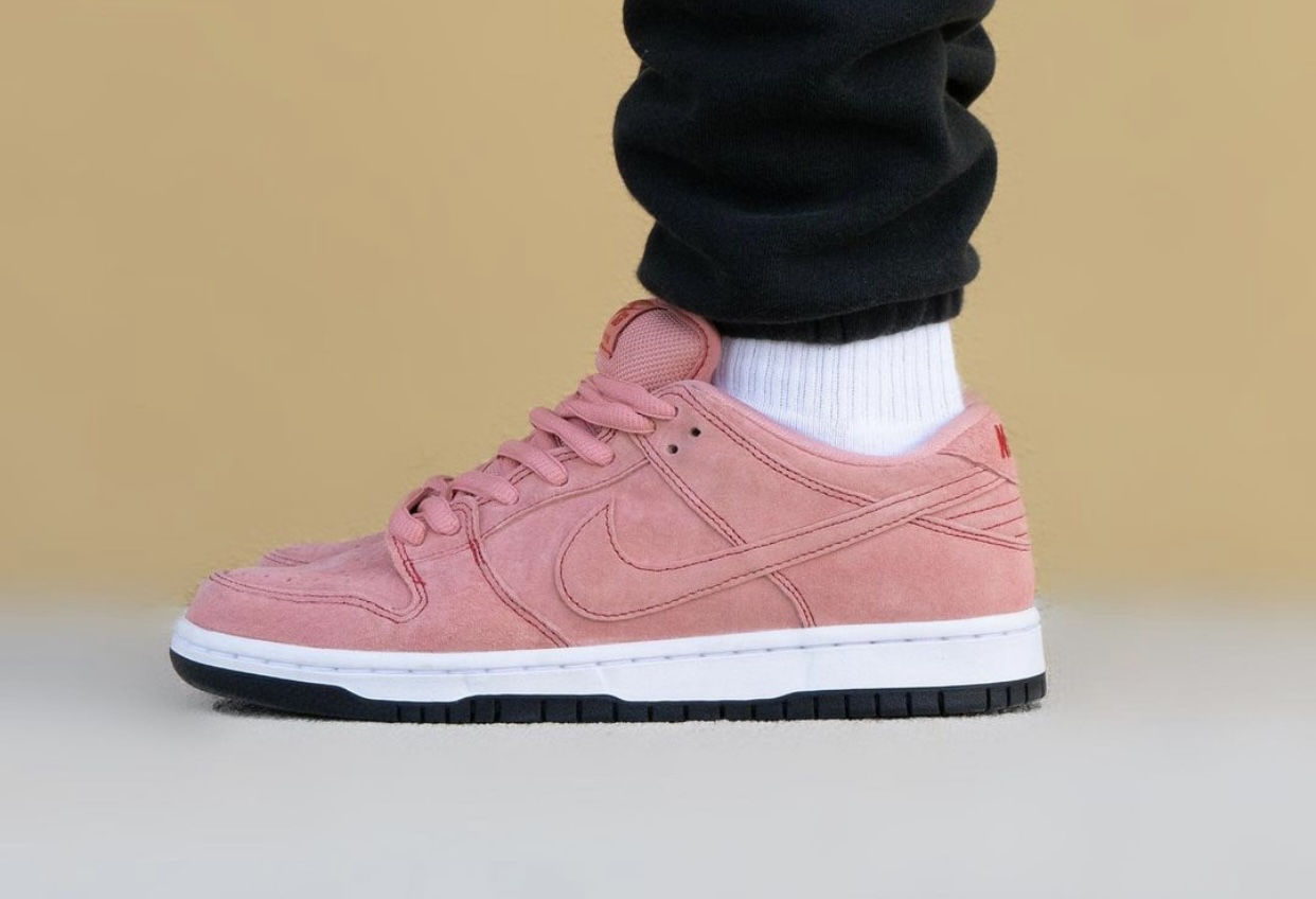 nike sb dunk low pro prm atomic pink