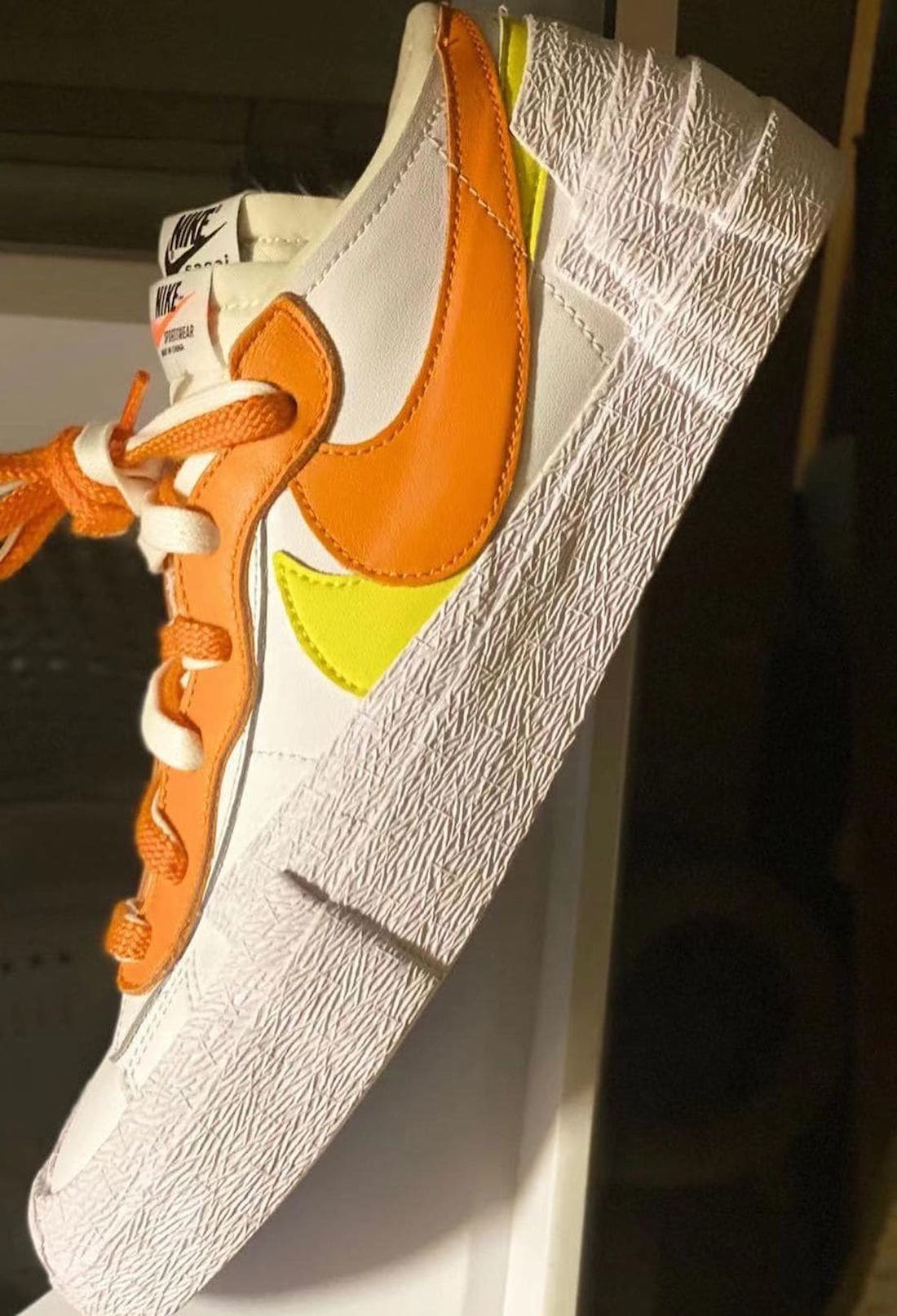 Sacai Nike Blazer Low Magma Orange DD1877 100 Release Date 1