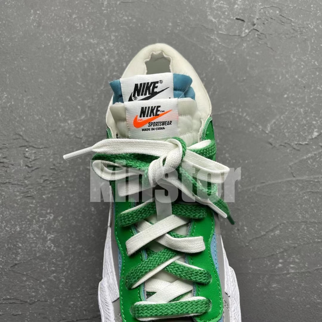 Sacai Nike Blazer Low Medium Grey Classic Green DD1877-001 Release Date