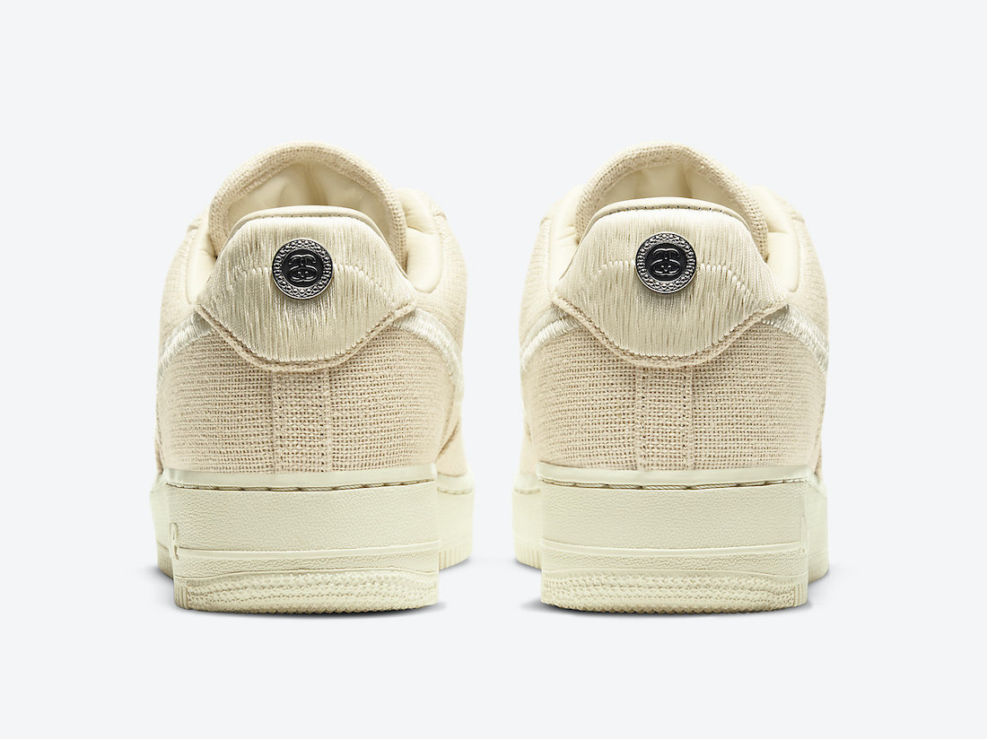 Stussy Nike Air Force 1 Fossil CZ9084-200 Release Date