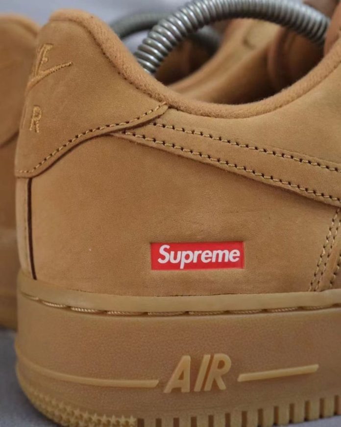 supreme air force 1 flax release date