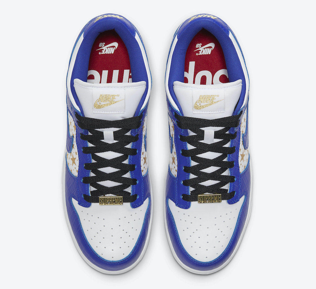 Supreme Nike SB Dunk Low Hyper Blue DH3228-100 Release Date Price