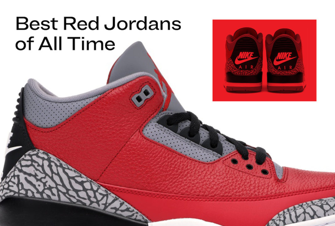 all red jordans that just came out