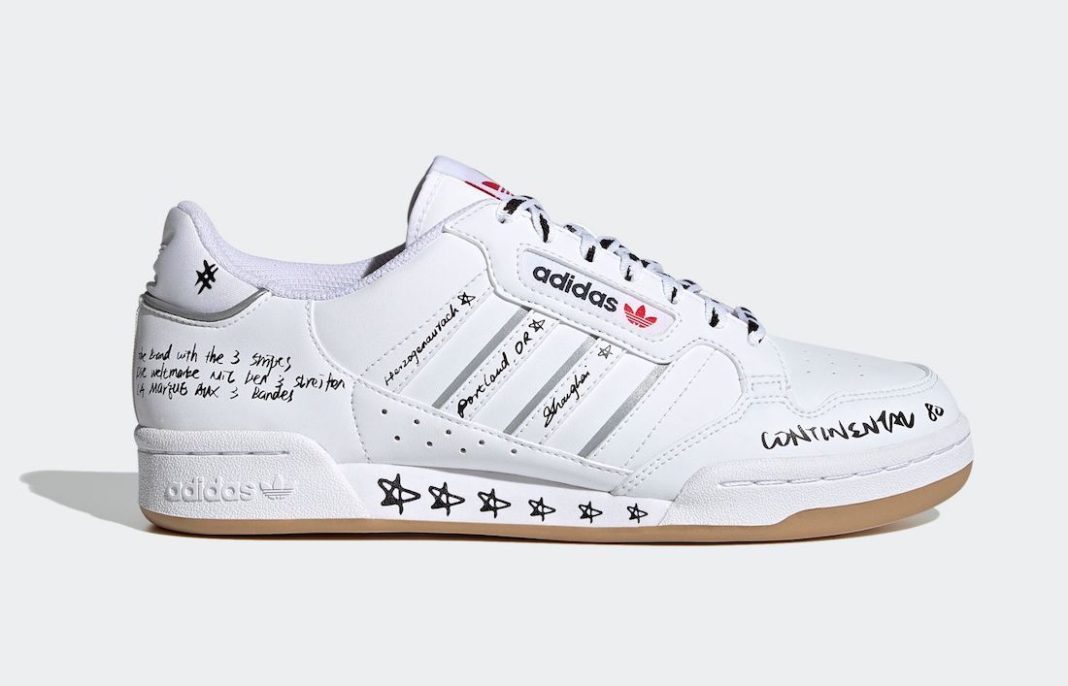 Adidas continental hotsell 80 zippay