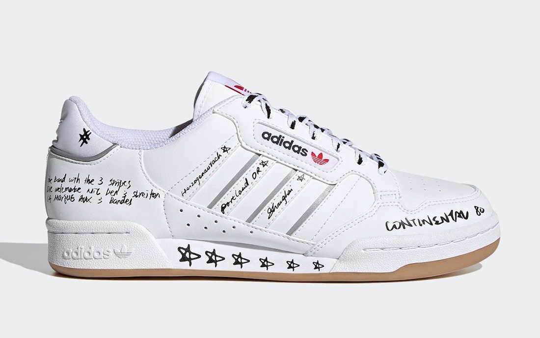adidas Continental 80 Sharpie Pack GV9797 Release Date