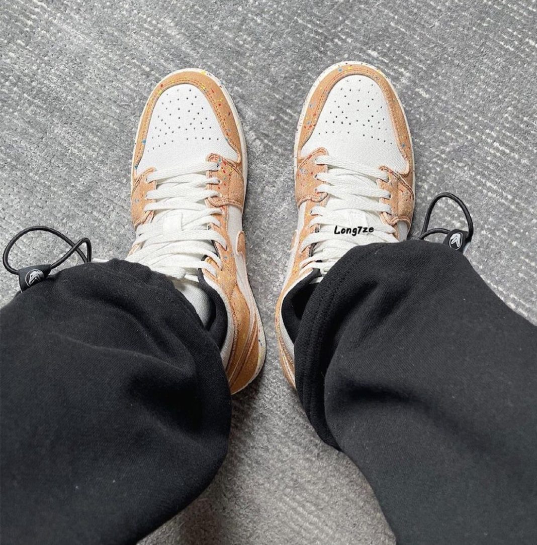 Air Jordan 1 Mid SE Brushstroke DA8005100 Release Date SBD