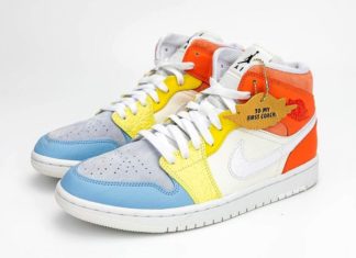 peach jordan 1 mid