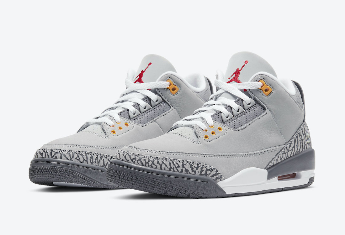 Air Jordan 3 Cool Grey CT8532-012 2021 Release Date - SBD