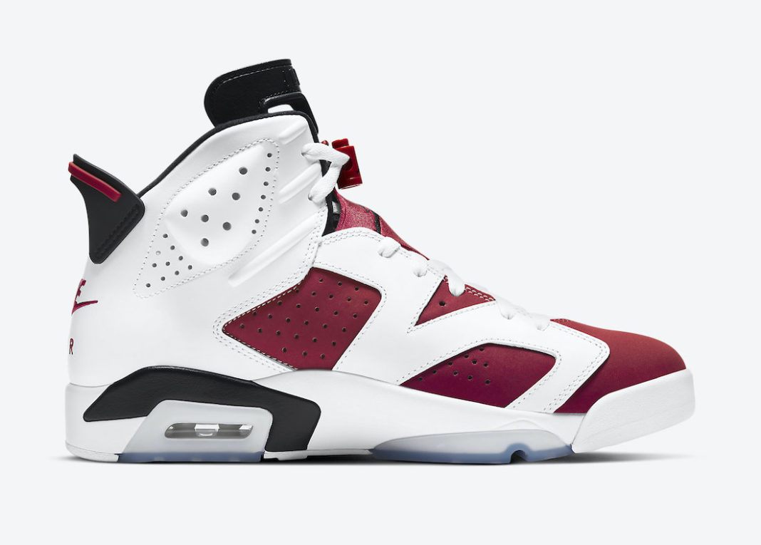 Air Jordan 6 Carmine 2021 Release Date CT8529-106 - SBD