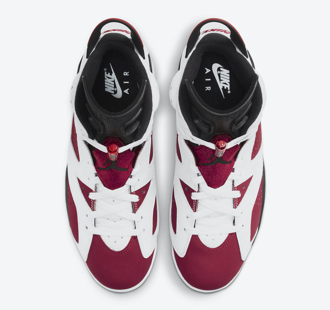 Air Jordan 6 Carmine 2021 Release Date CT8529-106 - SBD