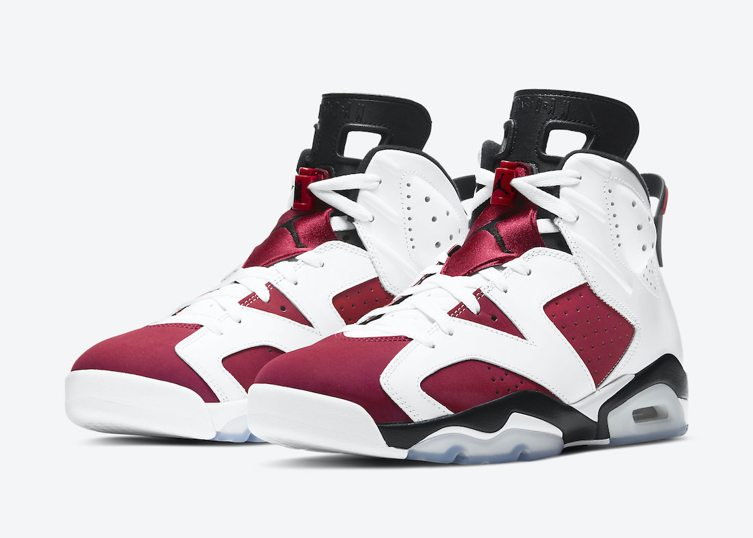 Air Jordan 6 Carmine 2021 Release Date 