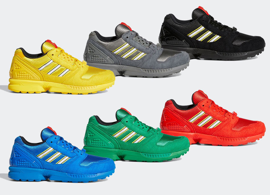 Lego Adidas Zx 8000 Color Pack Release Date Sneaker Bar Detroit