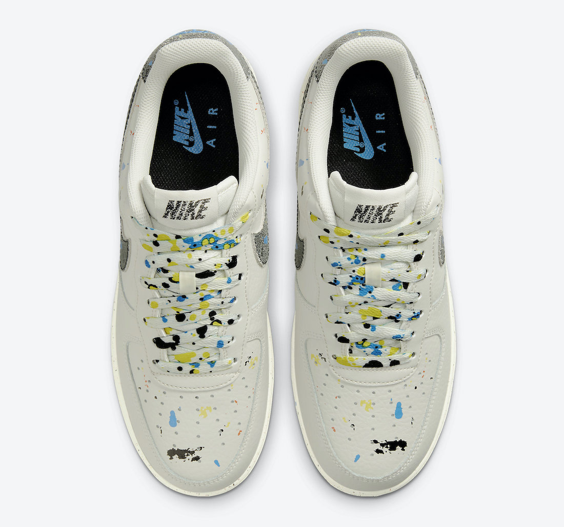 Nike Air Force 1 Low Paint Splatter CZ0339-001 Release Date