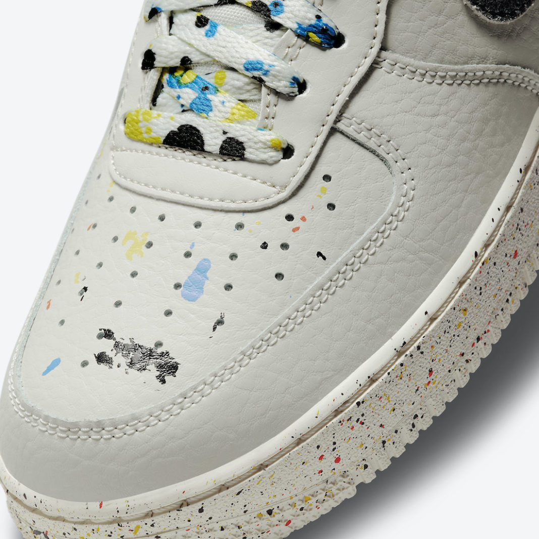 air force 1 with paint