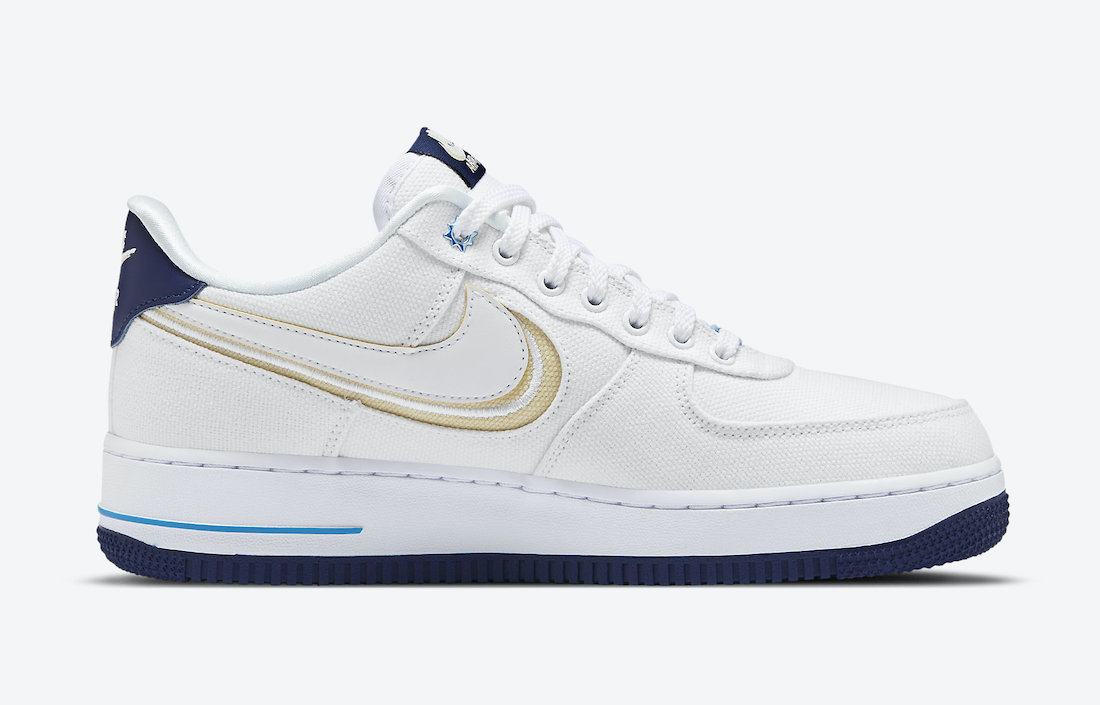 Nike Air Force 1 Low White Canvas DB3541-100 Release Date