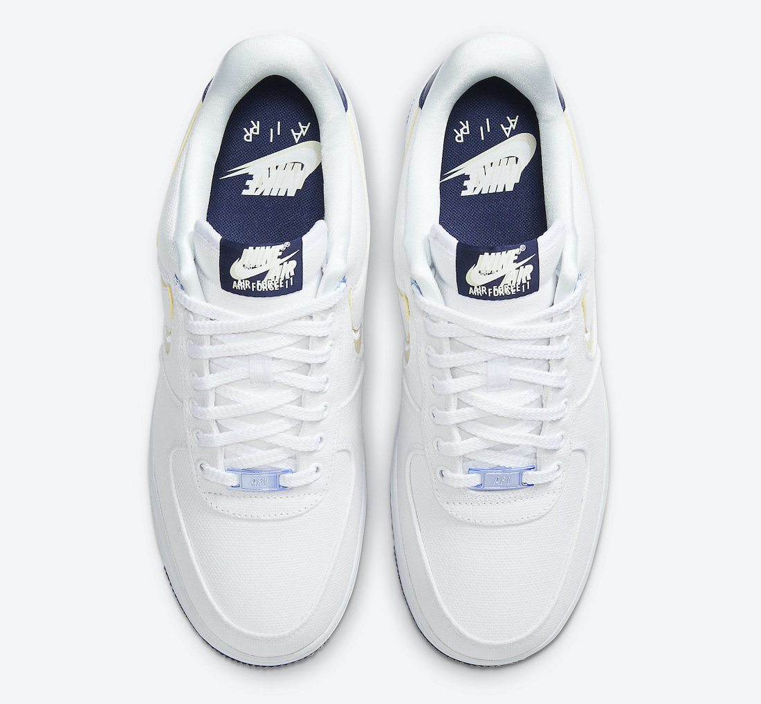 Nike Air Force 1 Low White Canvas DB3541-100 Release Date