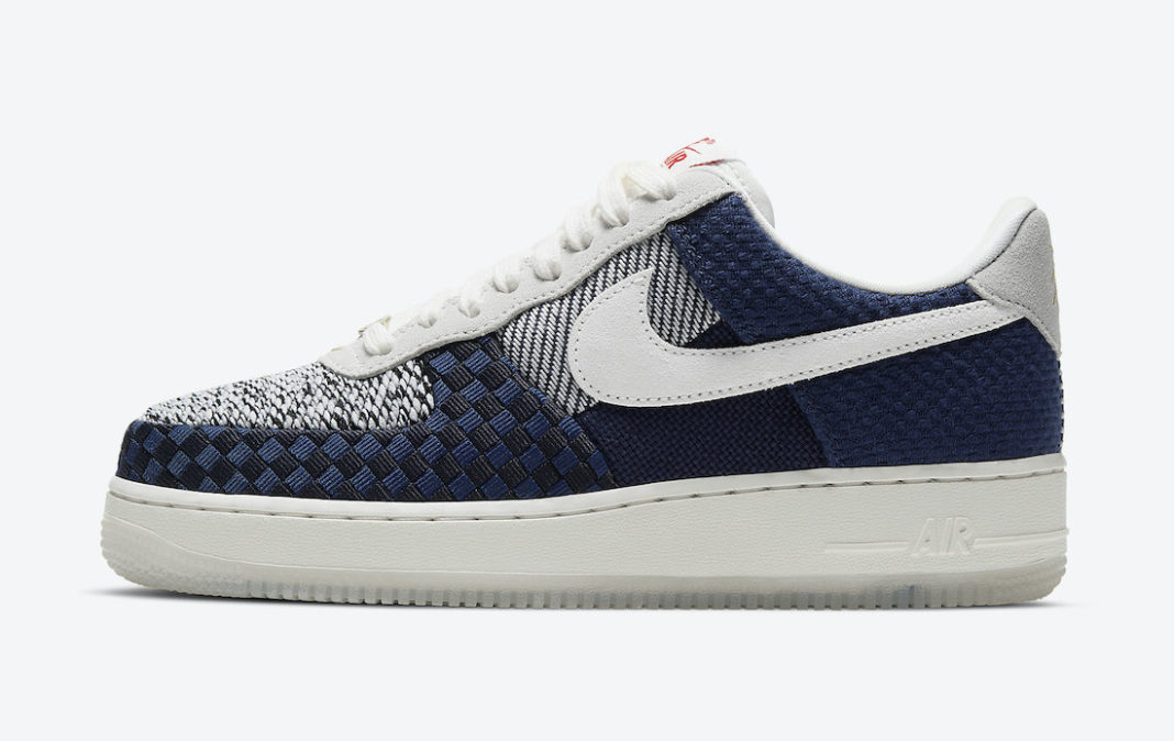 Nike Air Force 1 Sashiko DD5401-492 Release Date - SBD