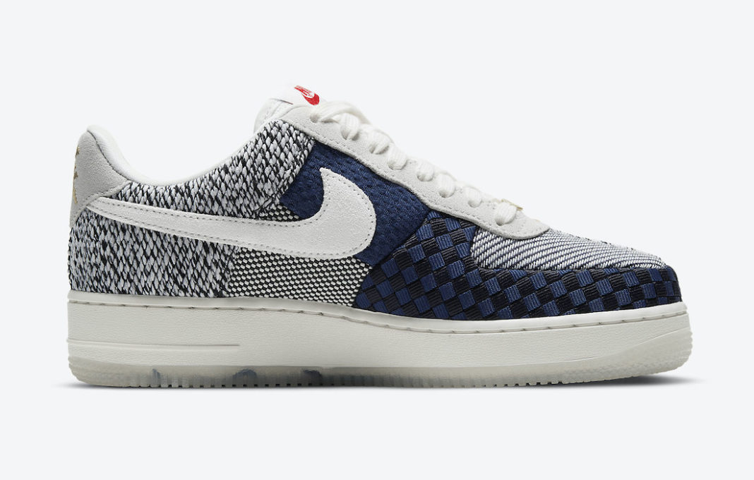 Nike Air Force 1 Sashiko DD5401-492 Release Date - SBD