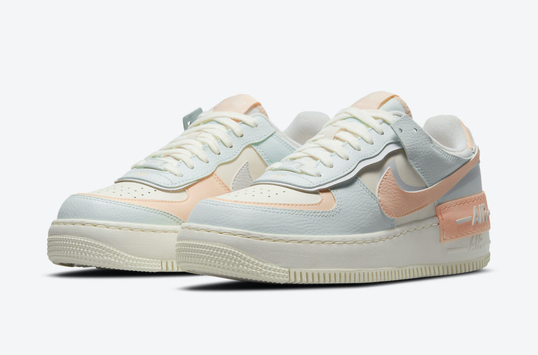Nike Air Force 1 Shadow Barely Green Crimson Tint CU8591-104 Release Date