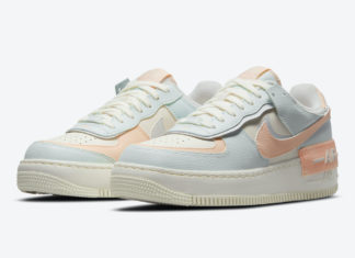 nike air force 1 shadow release with pastel shades