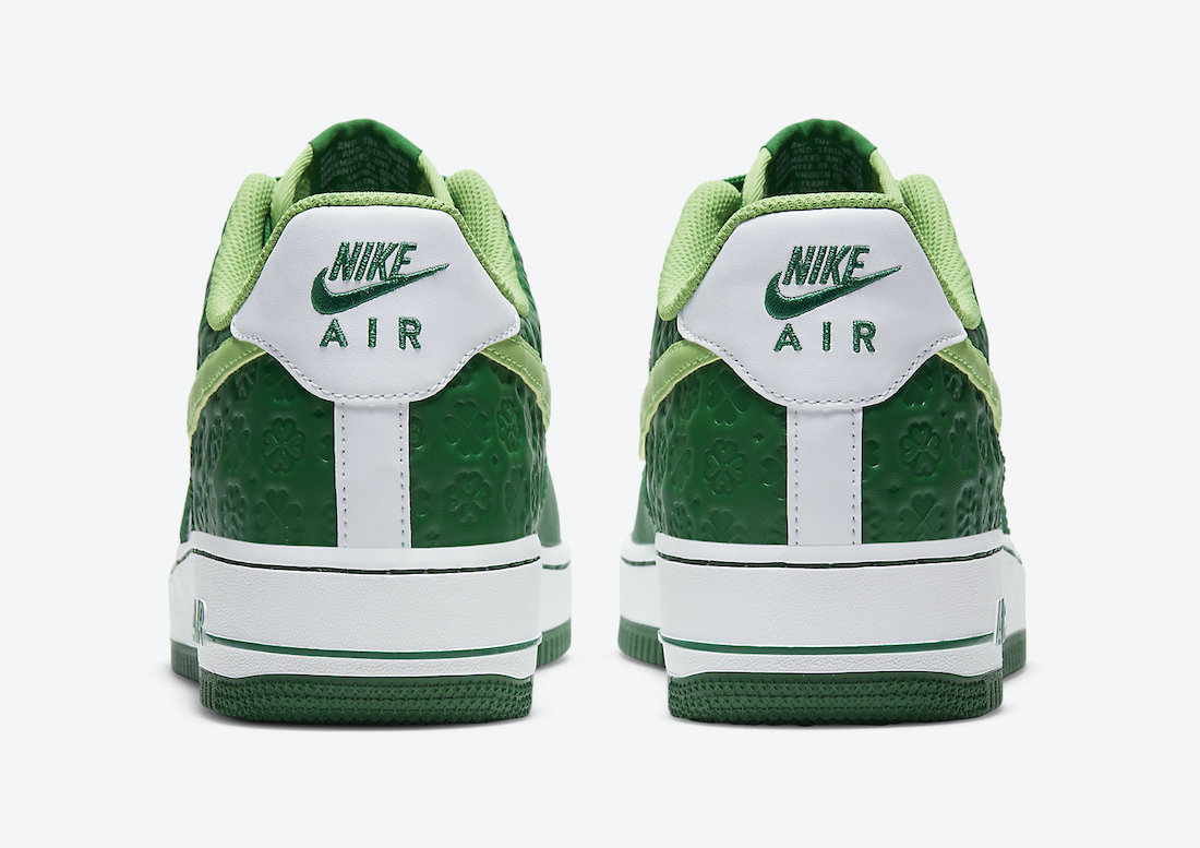 Nike Air Force 1 St Patricks Day DD8458-300 Release Date