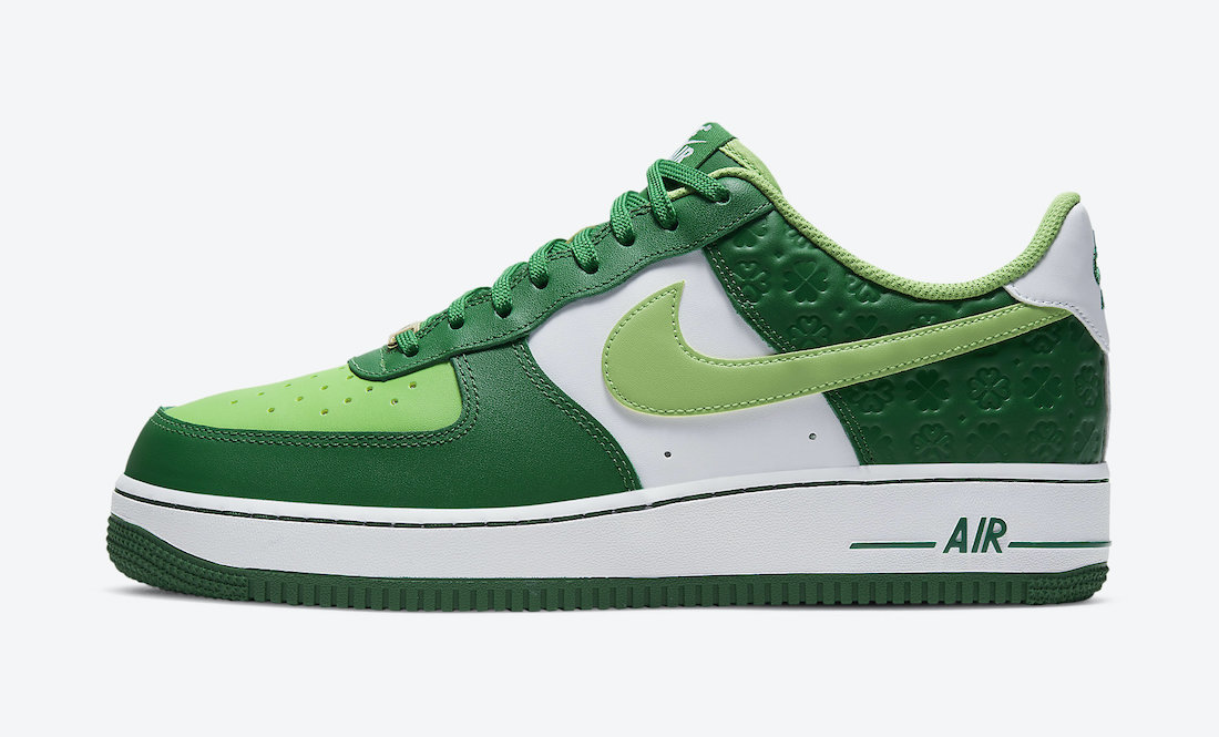 Nike Air Force 1 St Patricks Day DD8458-300 Release Date
