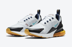 Nike Air Max 270 Pure Platinum/Oracle Aqua-Black-Team Red - DJ2736-001
