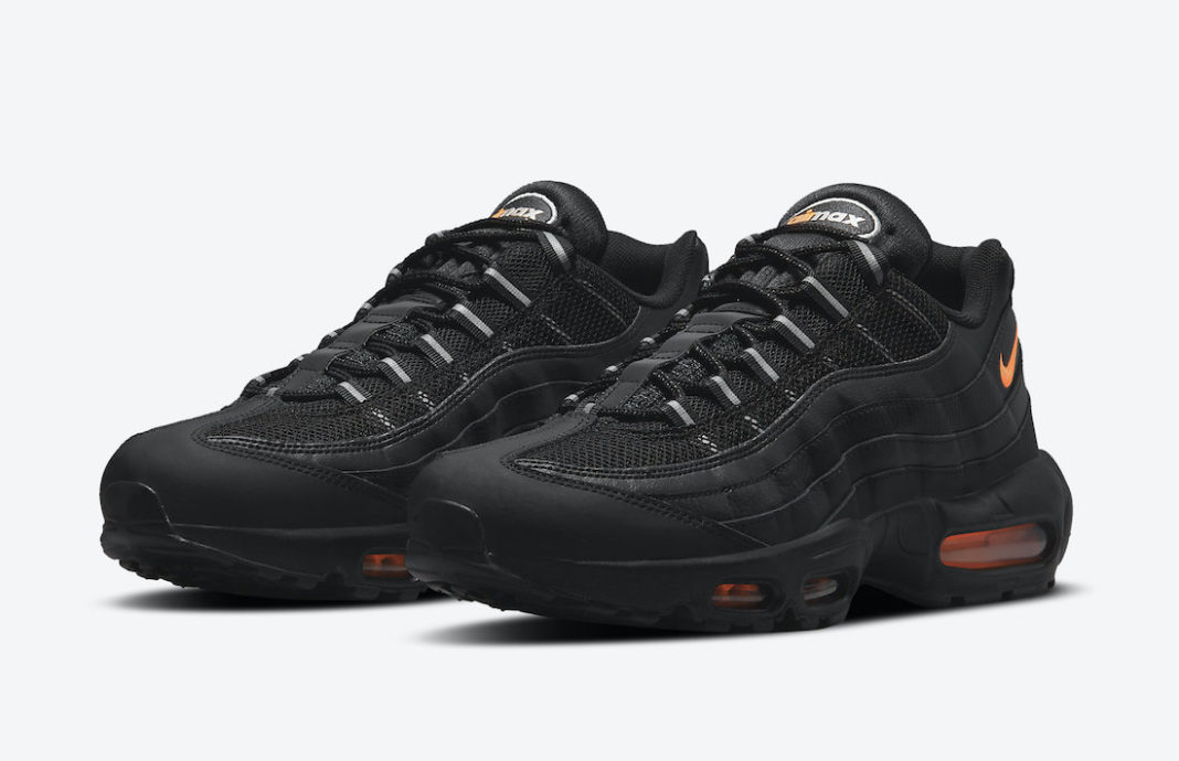 Nike Air Max 95 Black Orange DJ6884-001 Release Date - Sneaker Bar ...