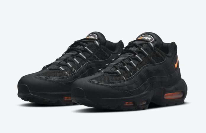 Nike Air Max 95 Black Orange DJ6884-001 Release Date - Sneaker Bar Detroit