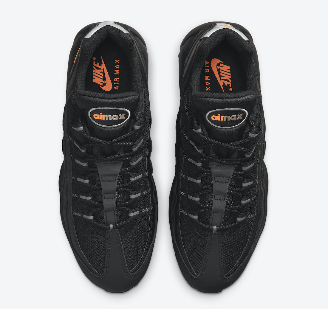 Nike Air Max 95 Black Orange DJ6884-001 Release Date