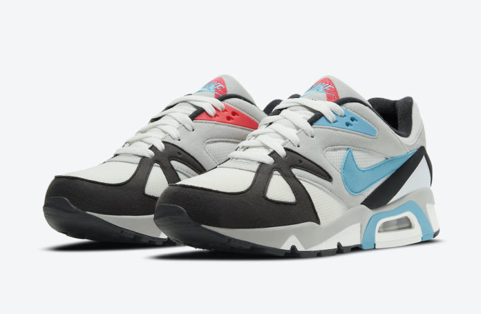 nike air structure og white neo teal