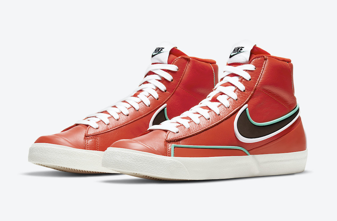 Nike Blazer Mid 77 Infinite Orange DA7233-800 Release Date - SBD