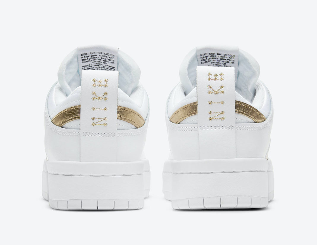 Nike Dunk Low Disrupt Metallic Gold DD9676-100 Release Date - SBD