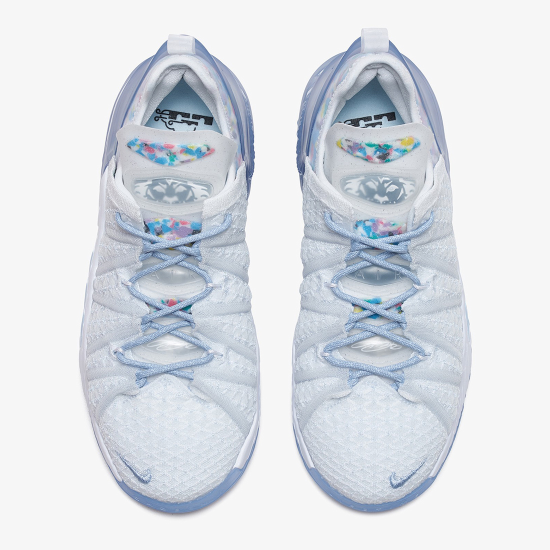 Nike LeBron 18 NRG GS Blue Tint White Clear CT4677-400 Release Date
