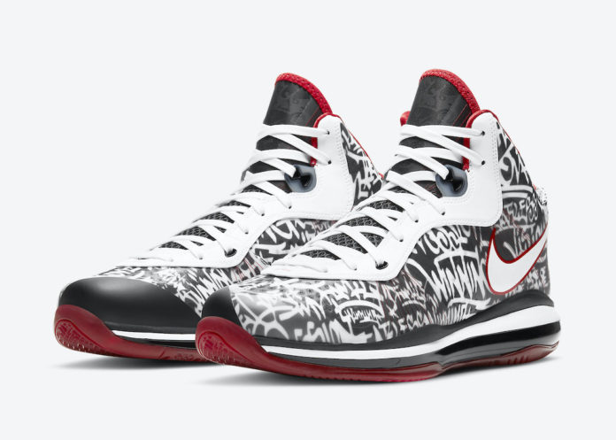 Nike LeBron 8 Graffiti DD8306-001 Release Date