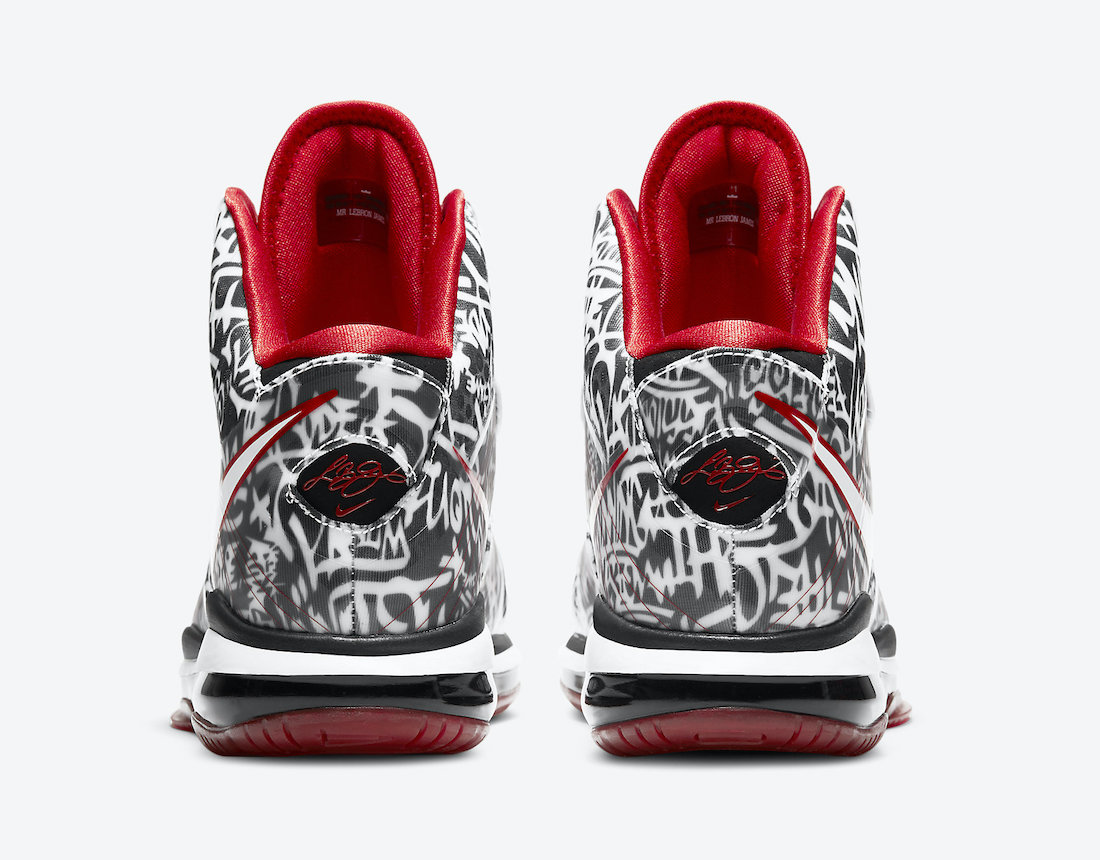 Nike LeBron 8 Graffiti DD8306-001 Release Date