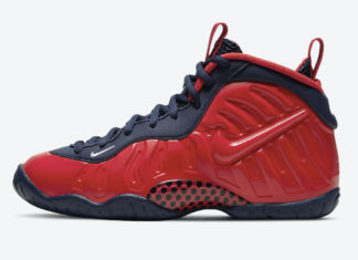 foamposite red and blue