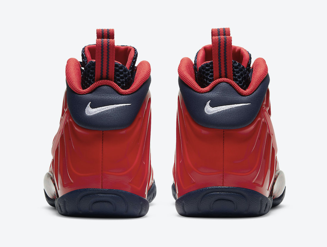 Nike Little Posite Pro Red Navy White CZ2520-600 Release Date