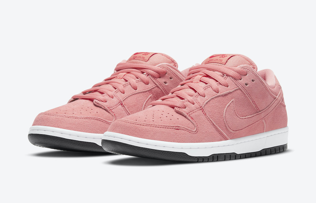 Nike SB Dunk Low Pink Pig CV1655-600 Release Date Price