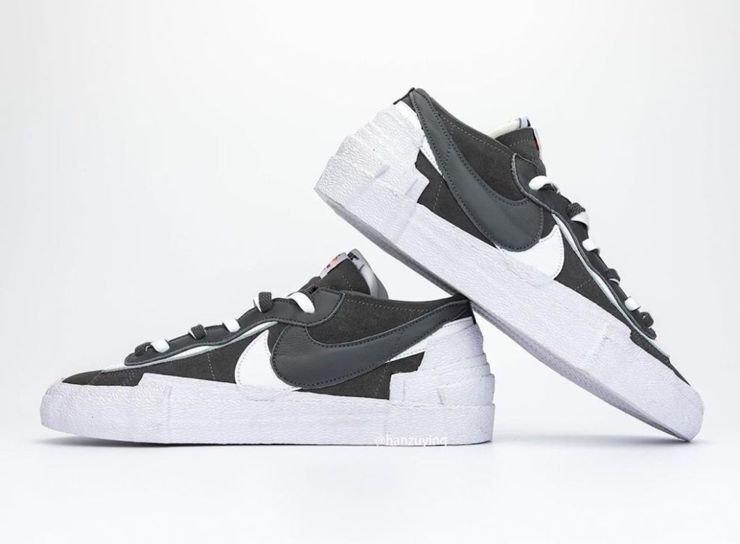 nike sacai blazer low release date