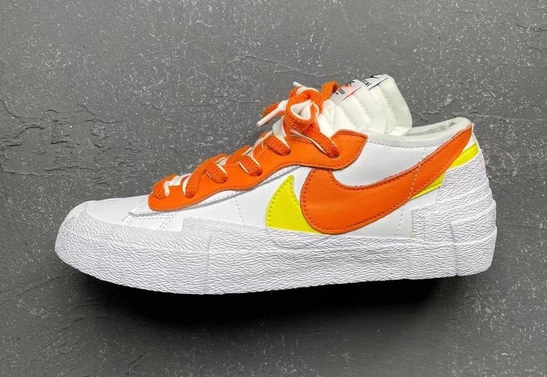 Sacai Nike Blazer Low Magma Orange DD1877-100 Release Date Pricing