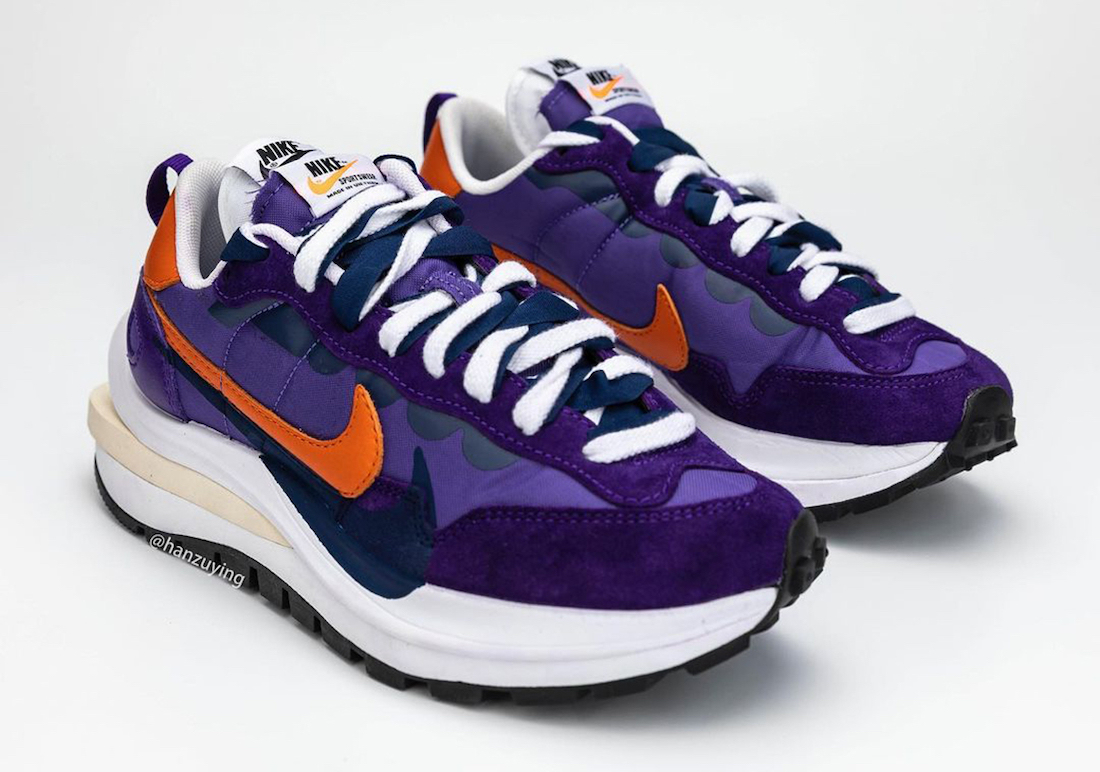 Sacai purple sacai waffle Nike VaporWaffle Spring 2021 Release Date - Sneaker Bar Detroit