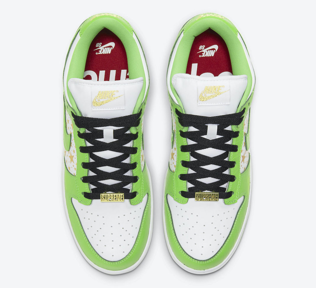 Supreme Nike SB Dunk Low Stars Release Date - Sneaker Bar Detroit