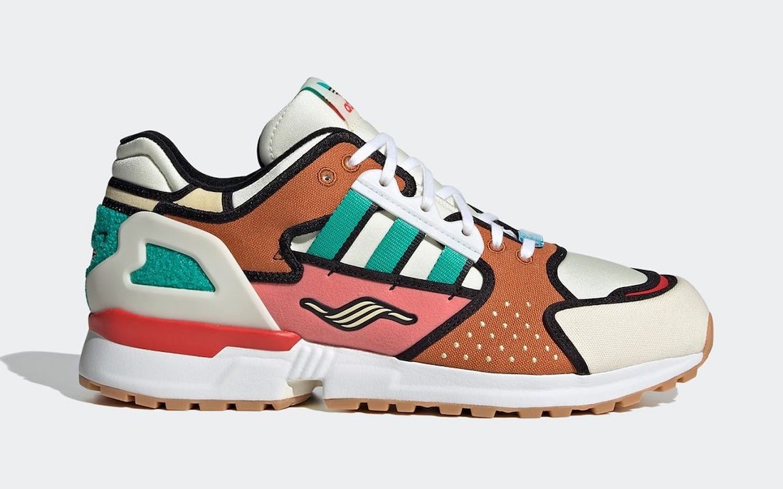 The Simpsons adidas ZX 10000 Krusty Burger H05783 Release Date