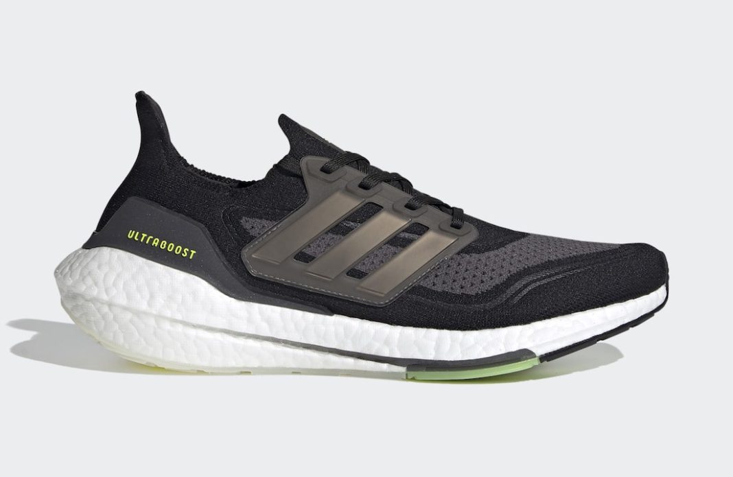 adidas Ultra Boost 2021 Black Solar Yellow FY0374 Release Date