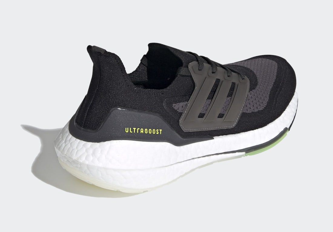 adidas Ultra Boost 2021 Black Solar Yellow FY0374 Release Date
